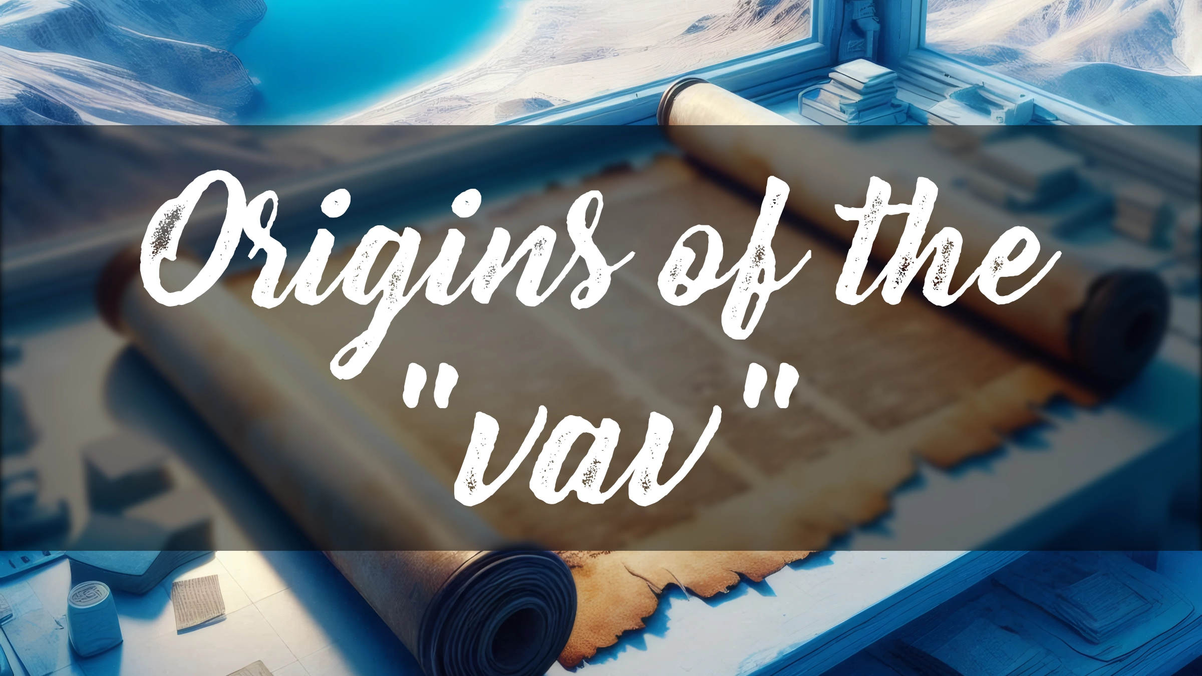 Origins of the ‘vav’
