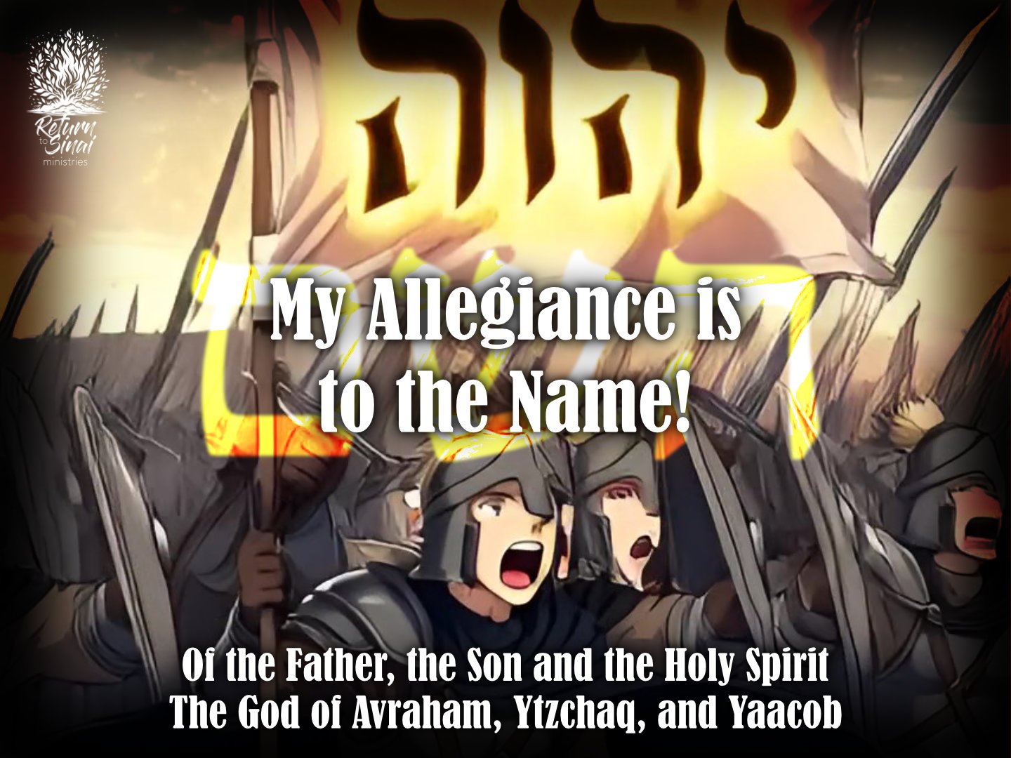 My Devotion is to the Name (Ha-Shem)